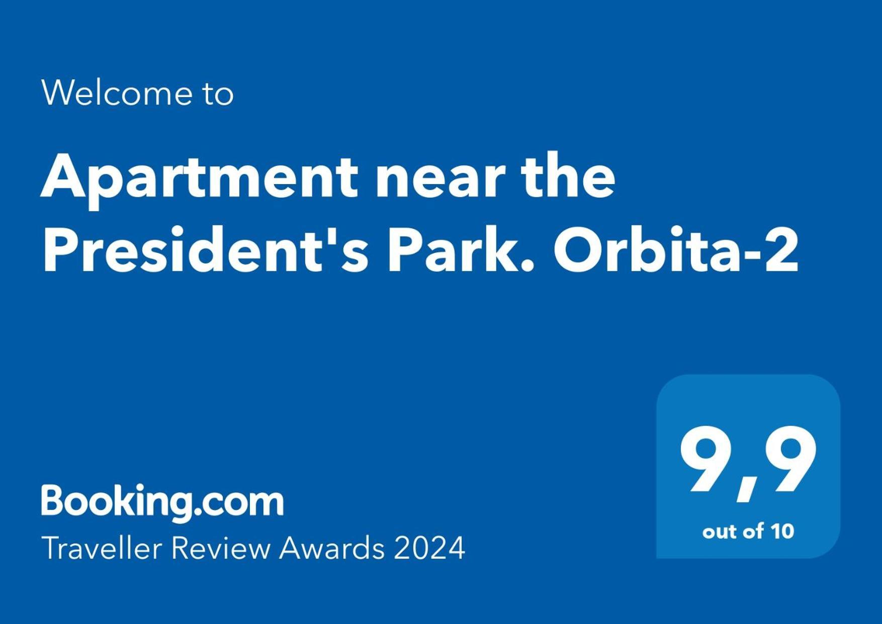 Apartment Near The President'S Park. Orbita-2 Almaty Ngoại thất bức ảnh